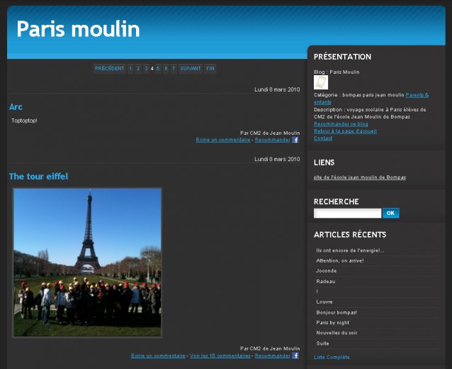 l'école Jean Moulin de Bompas à Paris