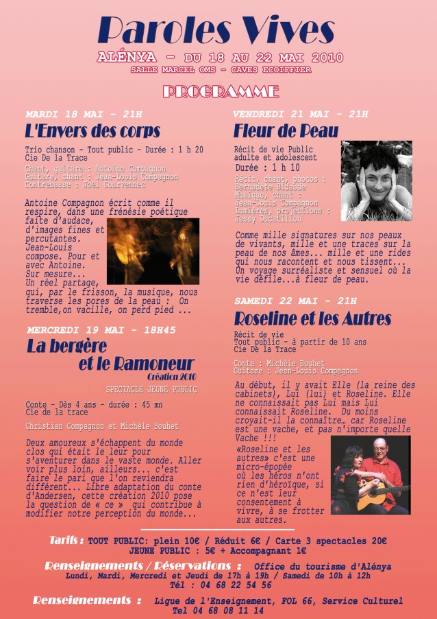 En Mai, les Contes sont de retour : 4ème édition de Paroles Vives