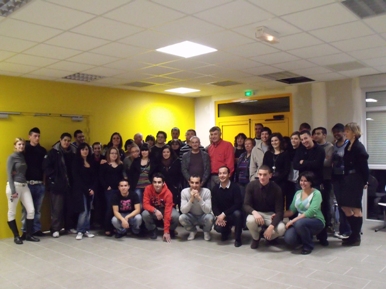 Pot d'accueil et impressions des jeunes, à la Résidence Habitat Jeunes