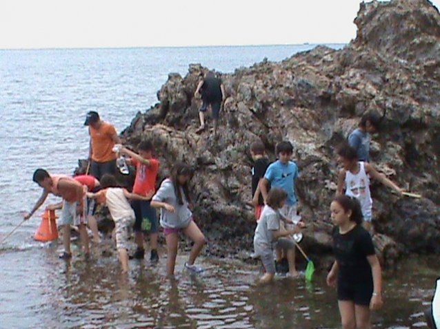 Les CM2 d'Andorre à Banyuls sur Mer