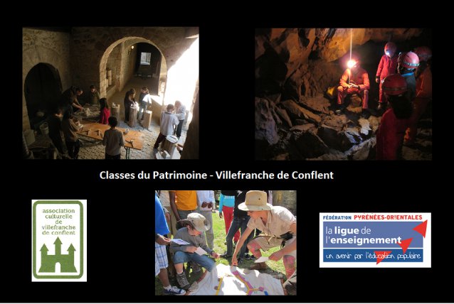 Classes du Patrimoine à Villefranche de Conflent