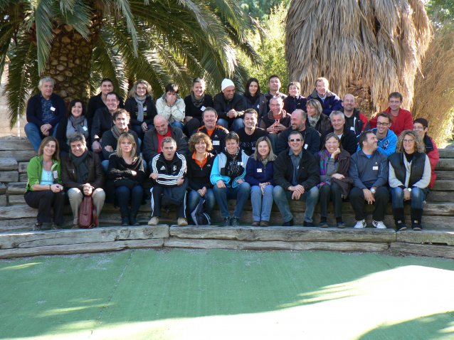 Les conseillers pédagogiques EPS en stage à St Cyprien