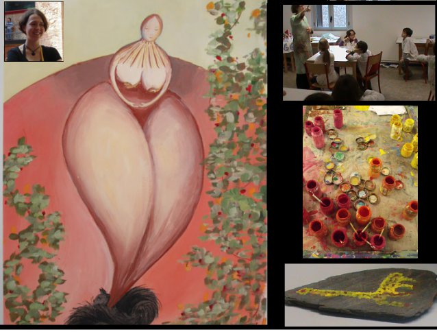 Une Artiste en service civique à La Coume