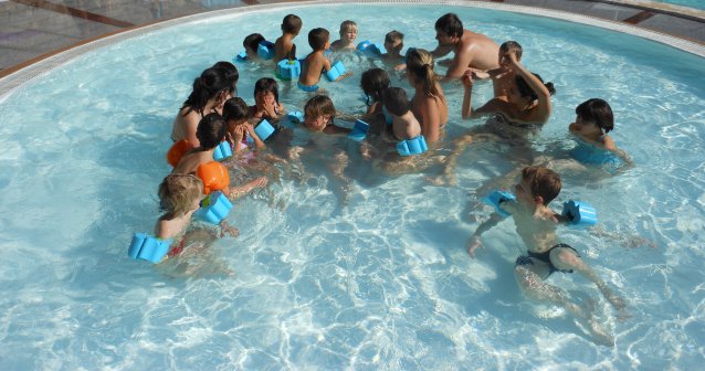 L'accueil de loisirs de Théza en Vacances d'hiver les pieds dans l'eau