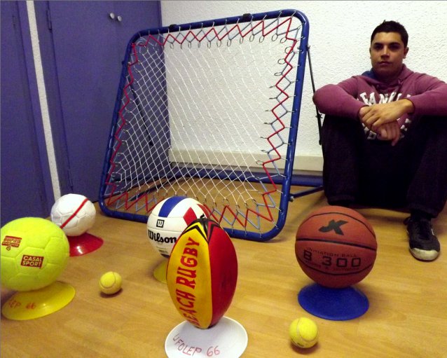 Julien, volontaire dans le cadre d'un service civique