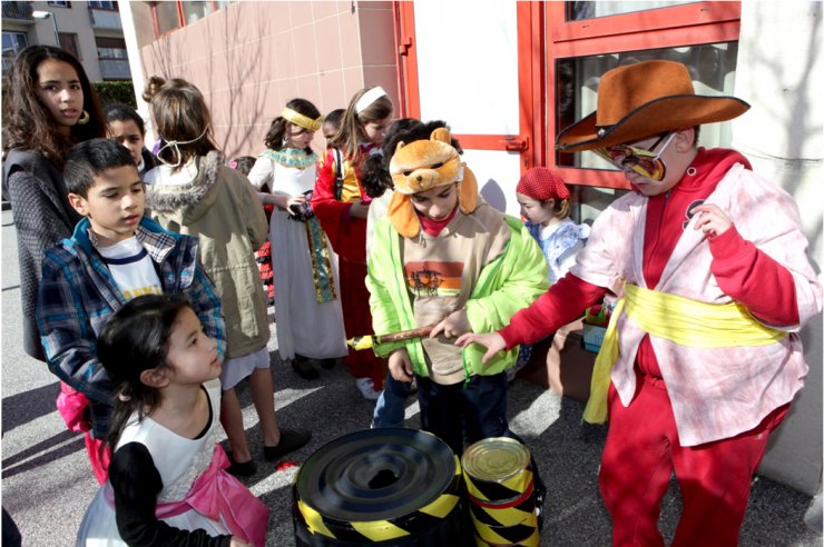 Carnaval à l'accueil des loisirs des Platanes 