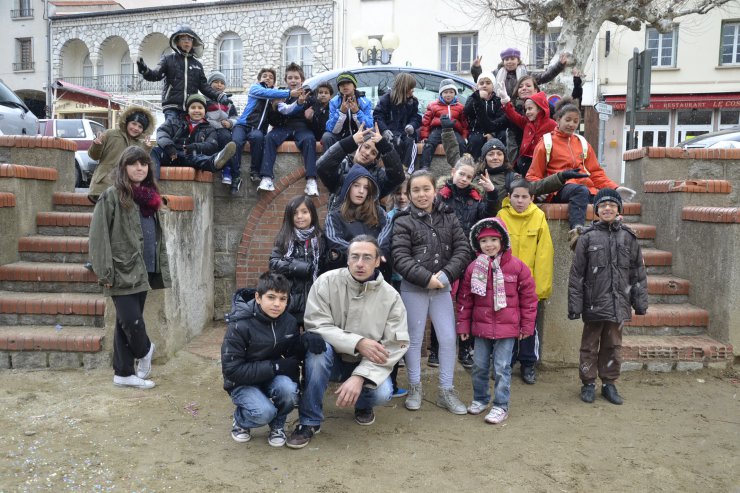 La fête du p'tit ours à Prats-de-Mollo avec l’Accueil de loisirs de Boussiron