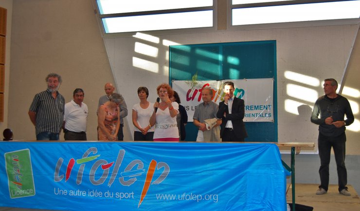 Convivialité à la soirée des trophées Ufolep