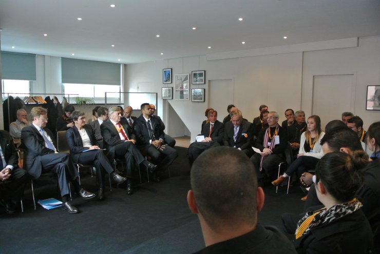 Valérie Fourneyron à la rencontre de jeunes engagés