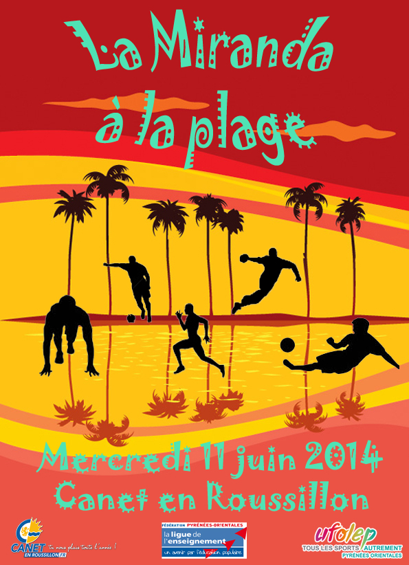 Ufolep : La Miranda à la plage