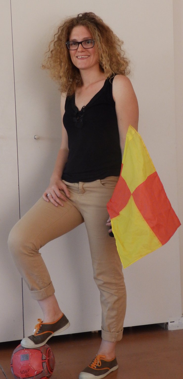 Calypso, volontaire dans le cadre du service civique