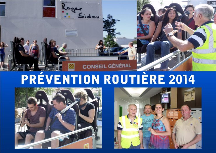 La prévention routière 2014 dans la résidence Habitat Jeune Roger Sidou
