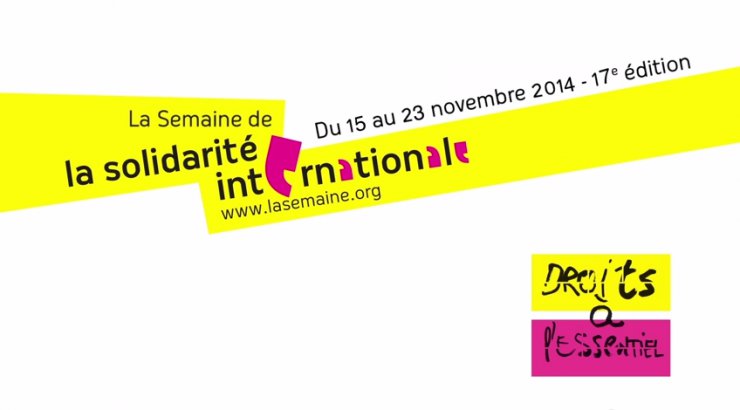 Semaine de la solidarité internationale