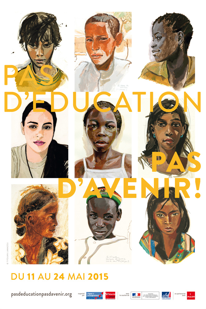 Pas d'éducation, pas d'avenir - Campagne 2015