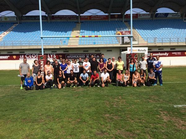 Formation rugby avec l'USEP