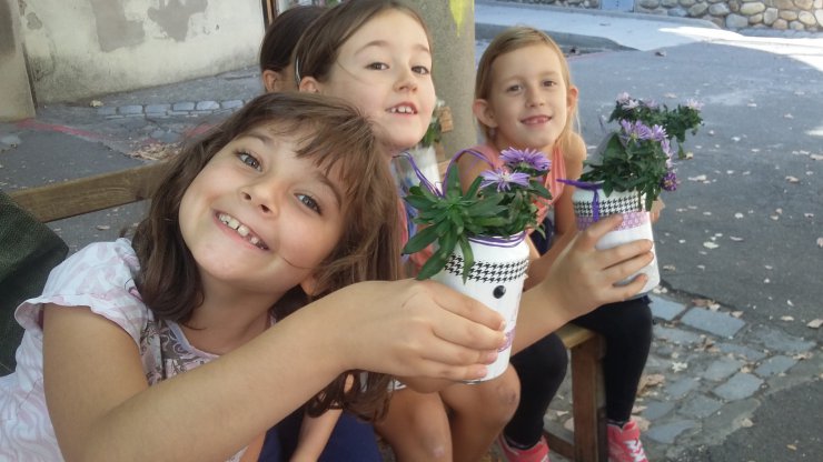 L’école Arrels fleurit en automne !! 