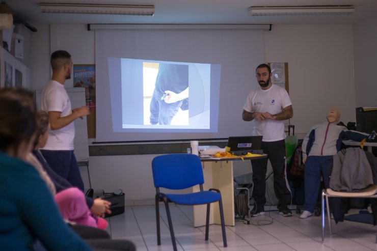 Les animateurs de l'Agly ont suivi la formation PSC1 !