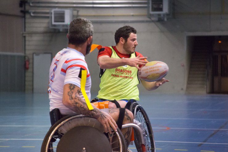 L'Ufolep 66 soutient les Dragons Catalans Handisport !