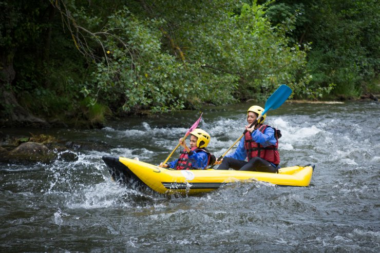 La jeunesse Perpignanaise au coeur de la nature à Quillan !