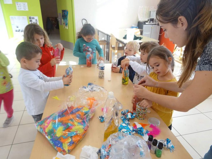 Cinq sens avec les 3-5 ans