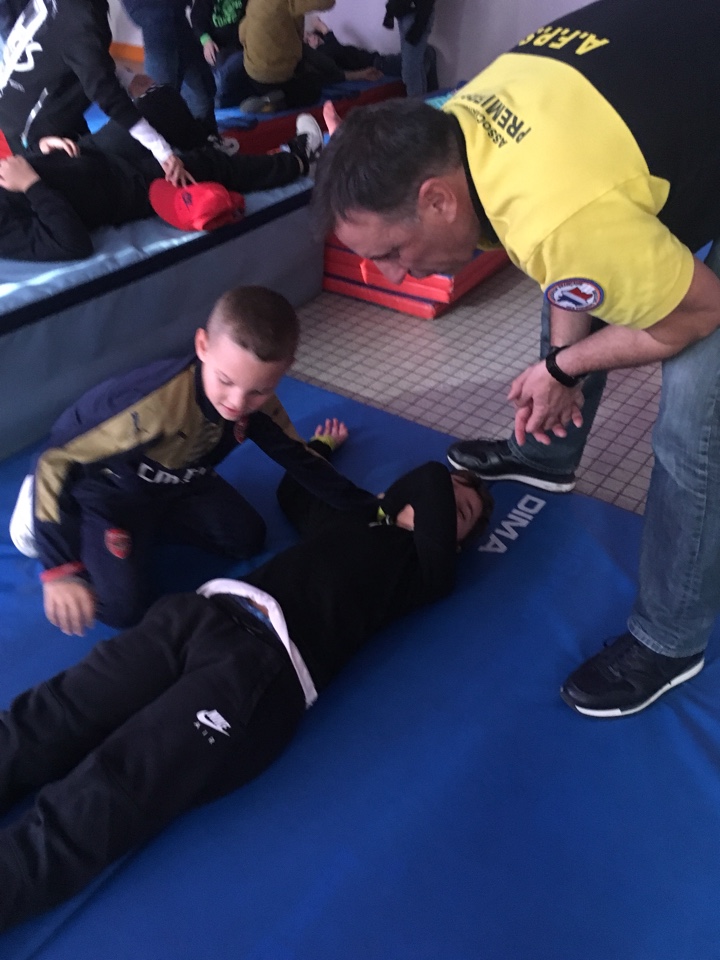 Premiers secours au périscolaire Boussiron