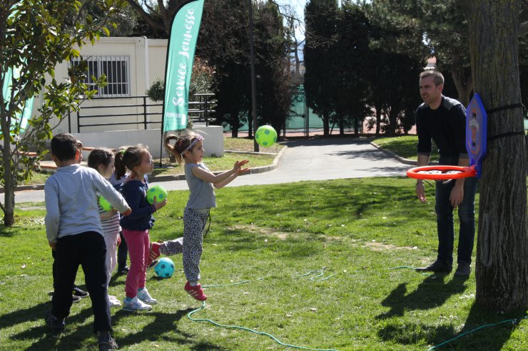 Jeux de Ballon avec l'USEP 66