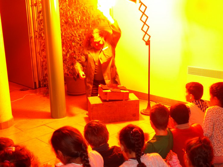 Spectacle COR ROC à la résidence habitat jeunes Roger Sidou.