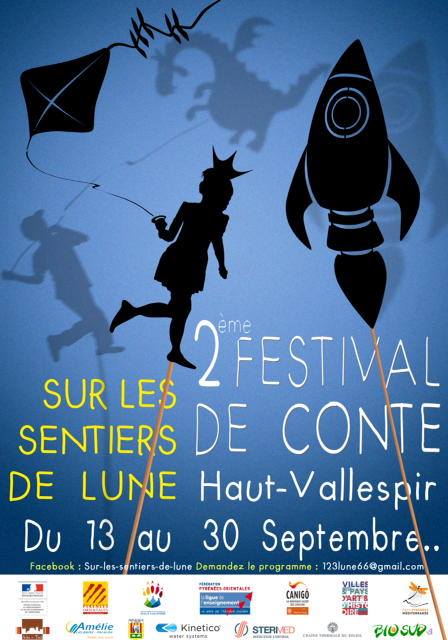 Sur les sentiers de lune, festival de conte dans le Haut Vallespir.