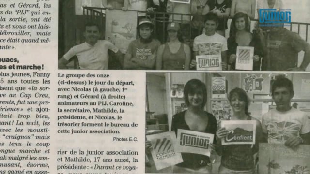 WEB TV : La Ligue 66 accompagne le dispositif Juniors Associations.