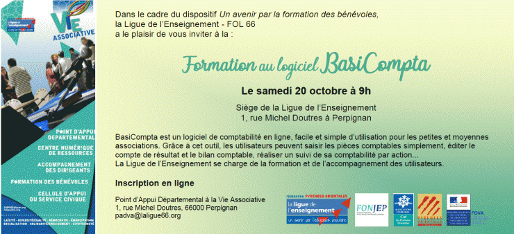 Formation à l'utilisation du logiciel BasiCompta