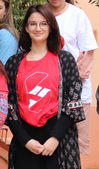 Portrait d’une jeune en mission de Service Civique.