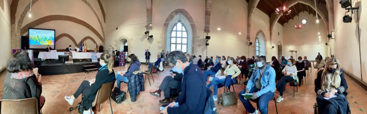 Réunion PDEAC au Palais des rois de Majorque le 14 octobre 2020.