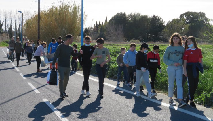 1 mètre cube de déchets ramassés à Villelongue de la Salanque !