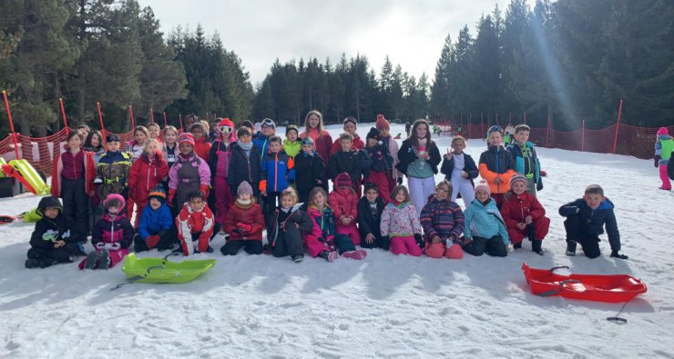 Luge, danse, olympiades et carnaval à l'accueil de loisirs de Thuir