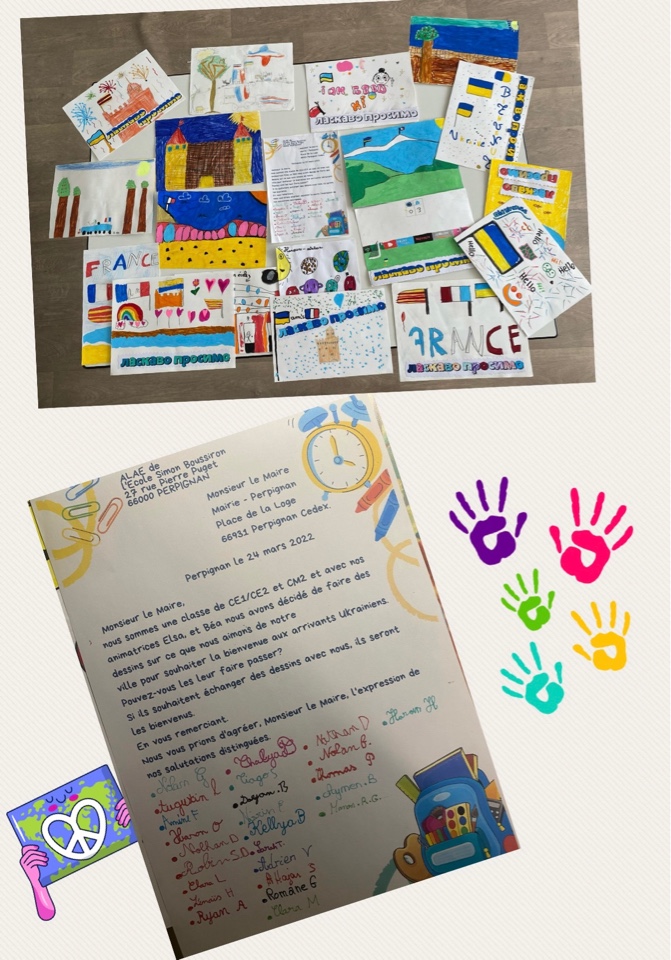 Accueil en couleur pour les enfants du périscolaire Boussiron