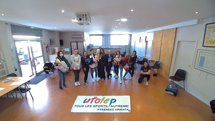 Des animatrices formées aux gestes de premiers sercours