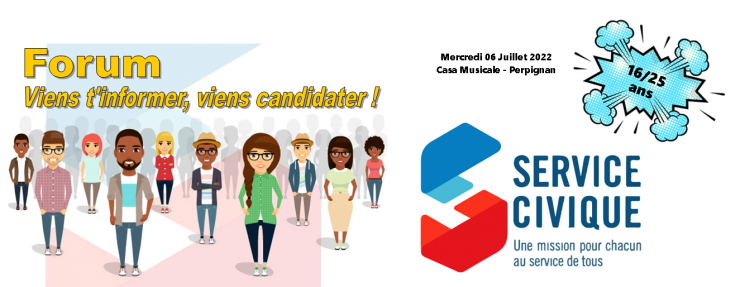#SaveTheDate - Forum du Service Civique - Mobilisons-nous !