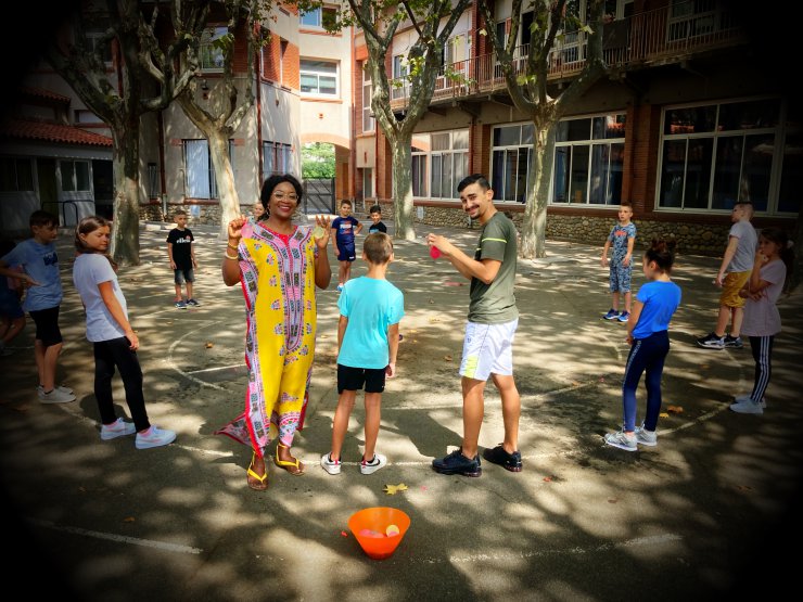 C’est la rentrée le de l’accueil périscolaire "Romain Rolland" à Perpignan ! 