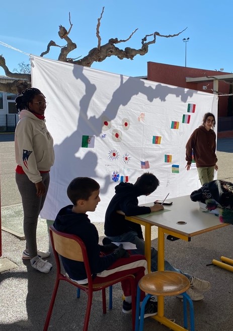 Le tour du monde en 7 mercredis sur l'accueil de loisirs de Boussiron!