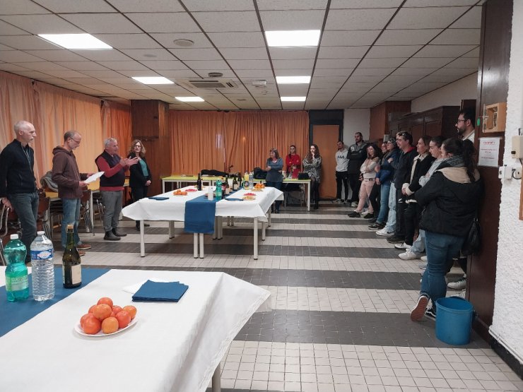 Cérémonie des voeux dans les Aspres