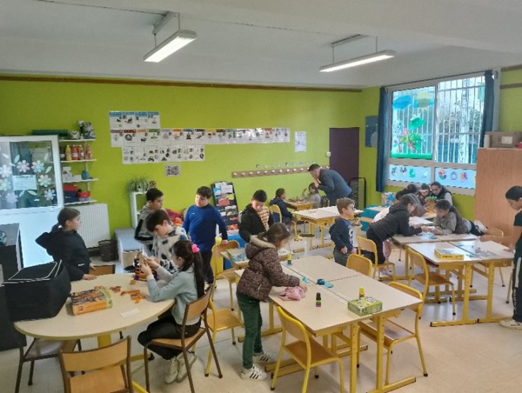 Les enfants du Lude à Fénélon