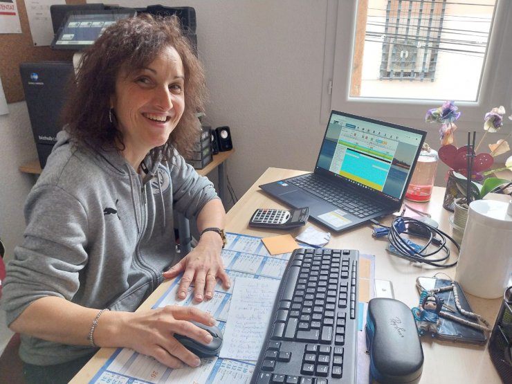 Un nouvel ordinateur pour l'accueil de loisirs de Villelongue de la Salanque